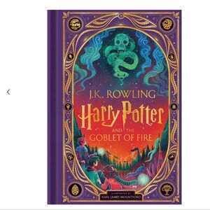 SEALED new J. K. Rowling Harry Potter & the Goblet of Fire Illustrated Book 4